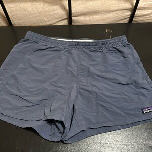 Women’s Patagonia Baggies Shorts Size M Steel Blue/Gray